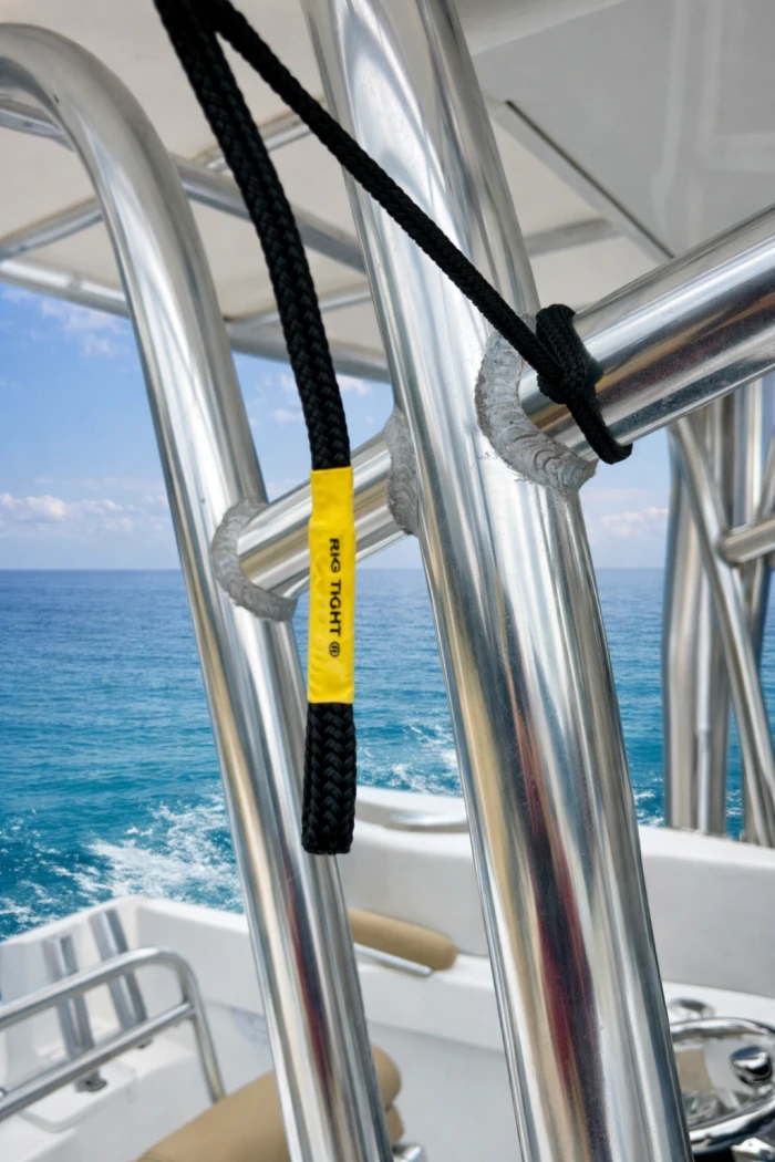 RIGGIES T-Top or Hardtop Mount Adjustable Tension Outrigger Shock Cords - 2 Pack - Image 2